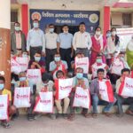 50 टीबी मरीजों को किया गया फूड बास्केट का वितरण