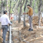 नगर निगम रायगढ़ के विकास कार्यों का कलेक्टर ने किया सघन निरीक्षण