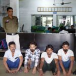 रेलवे स्टेशन के बाहर मारपीट की घटना के चंद घंटे के भीतर चार आरोपी गिरफ्तार — कोतवाली पुलिस की त्वरित कार्रवाई