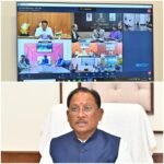 मुख्यमंत्री साय और केंद्रीय जल शक्ति मंत्री श्री सी. आर. पाटिल की संयुक्त अध्यक्षता में “जल संचय-जन भागीदारी 2.0” अभियान के क्रियान्वयन की हुई गहन समीक्षा