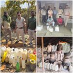 होली से पहले आबकारी विभाग की बड़ी कार्रवाई,15 प्रकरणों में 235 लीटर महुआ शराब जब्त, कई आरोपी जेल भेजे गए