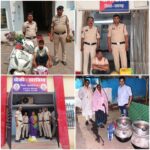 “ऑपरेशन आघात” के तहत अवैध शराब पर रायगढ़ पुलिस की ताबड़तोड़ कार्रवाई जारी