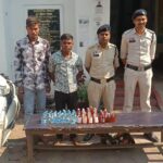 “ऑपरेशन आघात” के तहत अवैध शराब पर कोतवाली और कोतरारोड में तीन बड़ी कार्रवाई