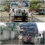 “ऑपरेशन प्रहार” के तहत अवैध कबाड़ परिवहन पर सप्ताह के भीतर बड़ी कार्रवाई, 3 वाहनों से 75 टन स्क्रैप जब्त