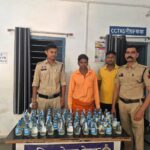 “ऑपरेशन आघात” के तहत अवैध शराब पर पुसौर पुलिस की बड़ी कार्रवाई