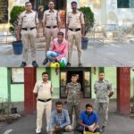 “ऑपरेशन आघात” के तहत अवैध शराब पर ताबड़तोड़ कार्रवाई — 3 आरोपी गिरफ्तार, 57 लीटर शराब जब्त