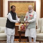 प्रभु श्रीराम के आदर्शों से प्रेरित छत्तीसगढ़ : मुख्यमंत्री साय ने प्रधानमंत्री नरेंद्र मोदी को बेल मेटल निर्मित ‘माता कौशल्या के राम’ कलाकृति की भेंट