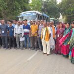 श्रीरामलला दर्शन योजना: रायगढ़ जिले के 104 तीर्थयात्री अयोध्या धाम के लिए रवाना