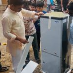 उस्मान के प्रयास से घरघोड़ा बस स्टैंड में भी वाटर फ्रीजर की सौगात,हजारों लोगो को मिलेगी राहत