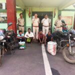 “ऑपरेशन आघात” के तहत रायगढ़ पुलिस की ताबड़तोड़ कार्रवाई, 8 अलग-अलग मामलों में 10 आरोपी गिरफ्तार