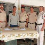 कापू मेन रोड पर तलवार लहराकर वाले युवक पर कापू पुलिस की कार्रवाई, आर्म्स एक्ट की कार्रवाई