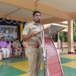 छात्र नेतृत्व के मंच से थाना प्रभारी ने दिया कानून, अनुशासन और साइबर सुरक्षा का संदेश