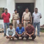 बड़पारा शराब भट्ठी के पास शराब के लिए पैसे मांगकर मारपीट करने वाले 3 आरोपी चंद घंटों में गिरफ्तार, अजमानतीय धाराओं में भेजे गए जेल