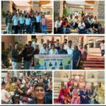 नवीन कार्यकारिणी ने श्री श्याम बाबा का दर्शन कर किया सेवा कार्य का शुभारंभ