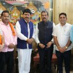 छाया विधायक महेश साहू जी ने दिल्ली प्रवास के दौरान केंद्रीय पूर्व शिक्षामंत्री धर्मेंद्र प्रधान जी से की सौजन्य भेंट
