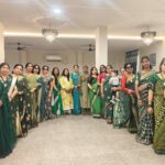 सावन के मधुर गीतों के संग थिरका शिक्षिकाओं का मन