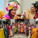 सोलह श्रृंगार और राधा-कृष्ण की झांकी से सजा तीज उत्सव