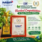 MSP Steel & Power Ltd. को मिला CII Green Future Leadership Award